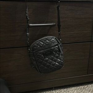 Kids Quilted Black Crossbody Bags